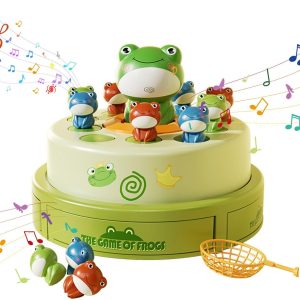 Little Frog Catapults Big Turntable