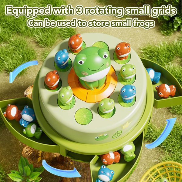 Little Frog Catapults Big Turntable