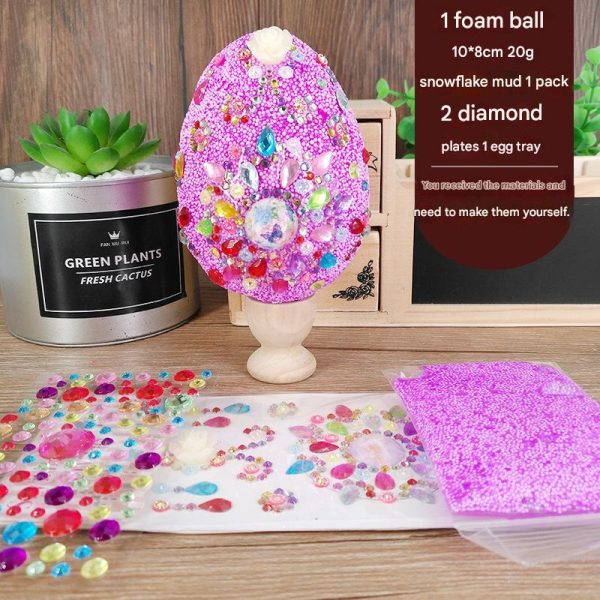 Easter Egg Decoration Kids DIY Painting Handmade Crafts Set
