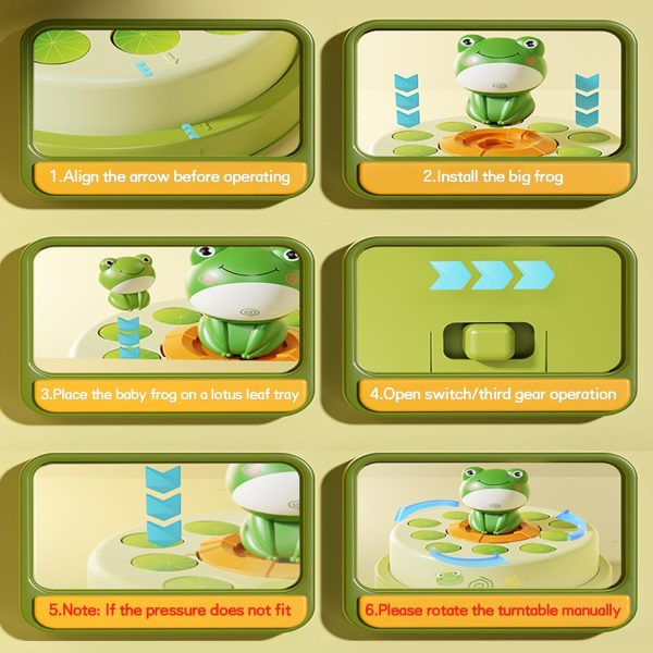 Little Frog Catapults Big Turntable