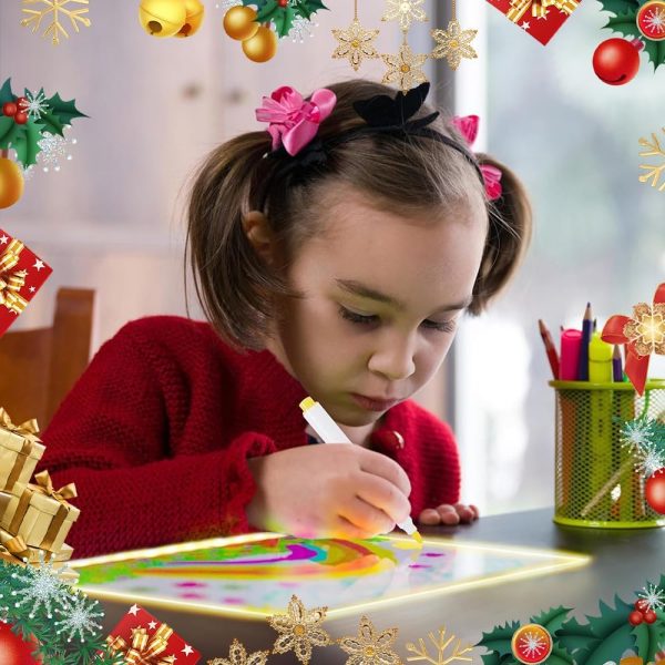 LED Magic Note Board Glowing Acrylic Message Marker