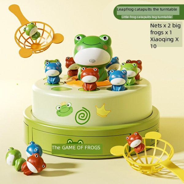 Little Frog Catapults Big Turntable