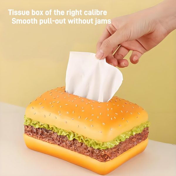 Hamburger Tissue Paper Box
