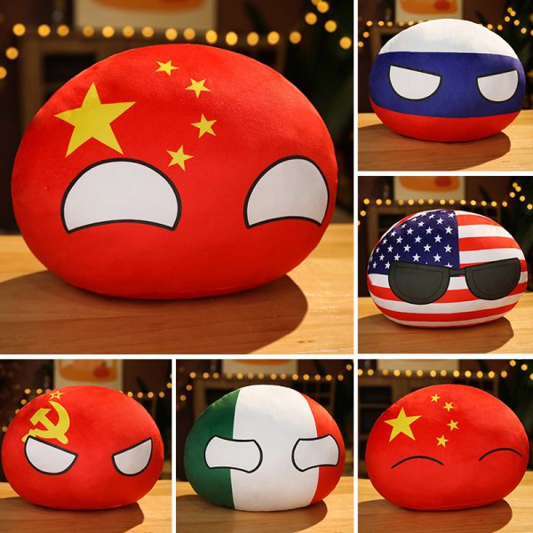 Polandball Countryballs Plush Doll