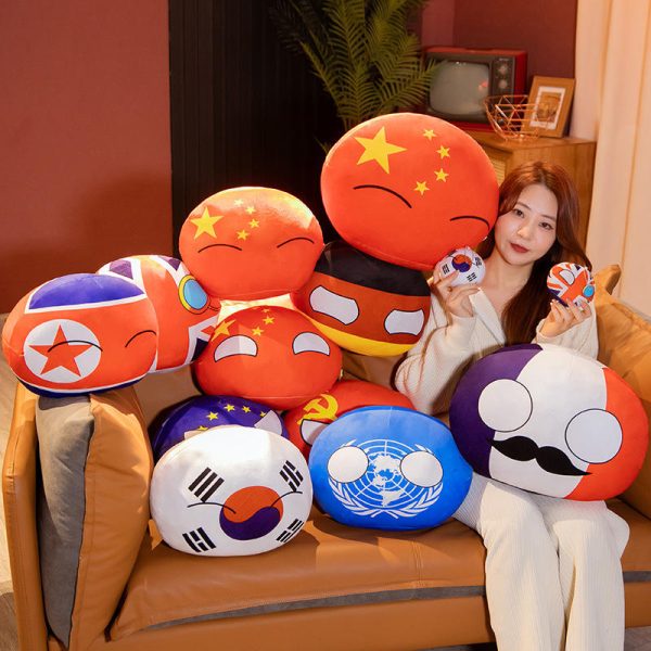Polandball Countryballs Plush Doll