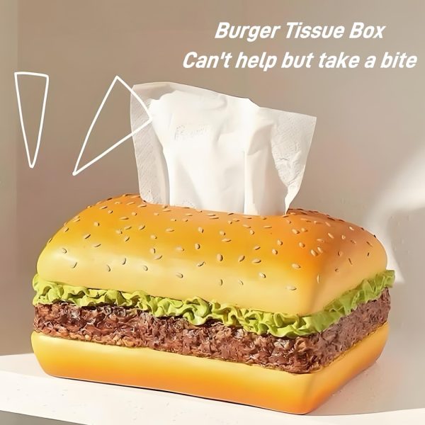 Hamburger Tissue Paper Box