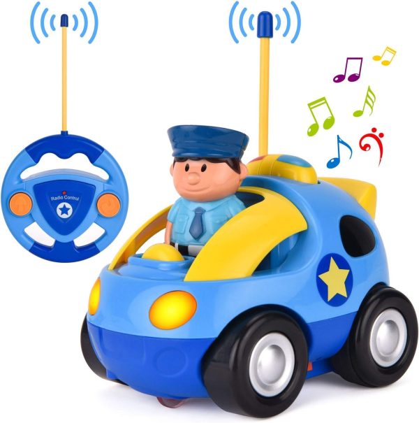 Police Car and Race Car for Toddlers