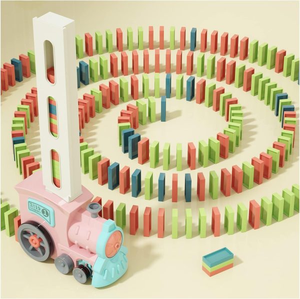 Domino Train Toy Set for Kids