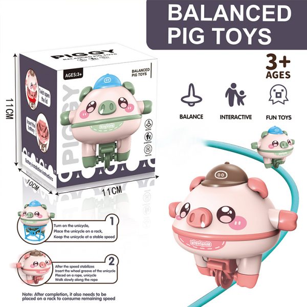 Balanced Pig Tumbler Toys
