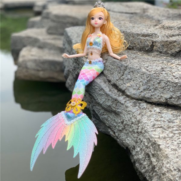 Mermaid Princess Barbie Doll Height 17.7 inch (45 CM)
