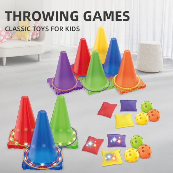3 In 1 Carnival Ice Cream Cone Throwing Games