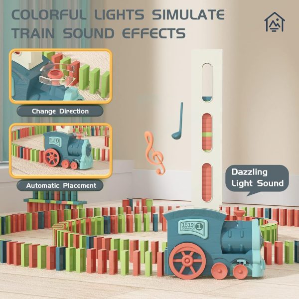 Domino Train Toy Set for Kids
