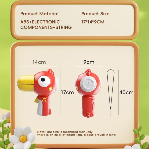 3-IN-1 Toucan Voice Changer For Kids