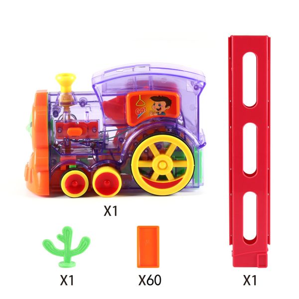 Domino Train Toy Set for Kids