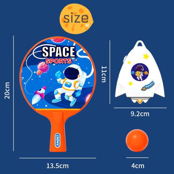 Space Rocket Sport Training Hanging Table Tennis Toys