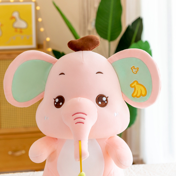 Cartoon Banana Baby Elephant Plush Toy Doll