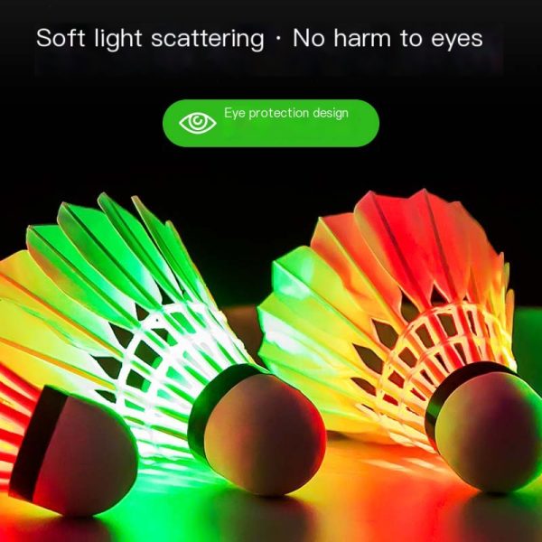 LED Badminton Shuttlecocks Sport Activities Toys Game