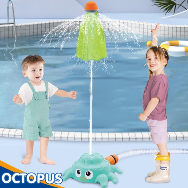 Outdoor Swimming Octopus Water Sprinklers