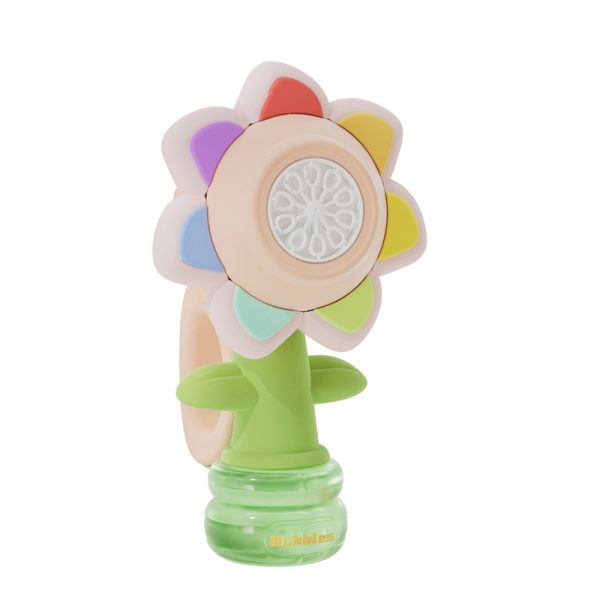 Seven Color Sunflower Bubble Machine Toys