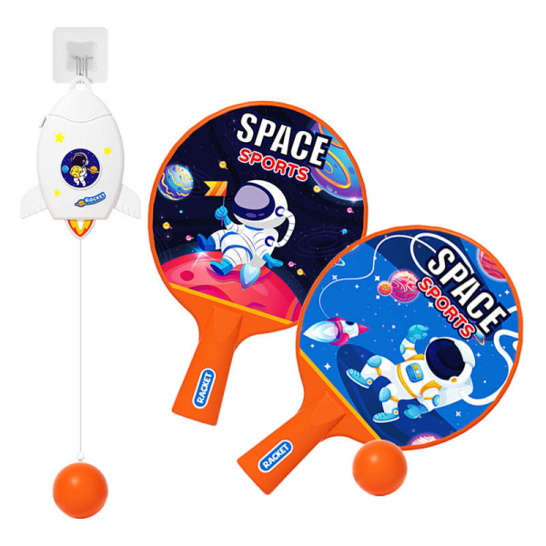 Space Rocket Sport Training Hanging Table Tennis Toys