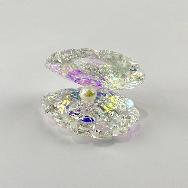 Crystal Pearl Shell Ornament